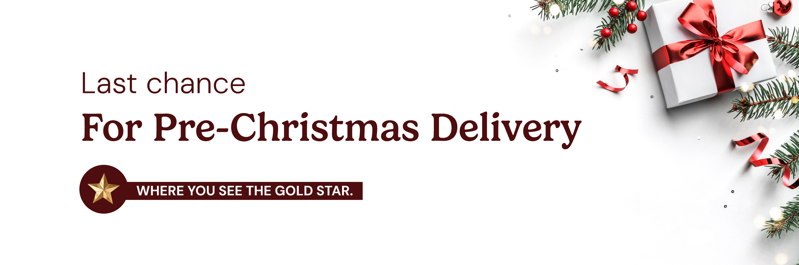 Order Blinds for Pre-Christmas Delivery